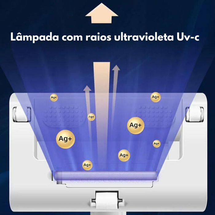 Aspirador de Pó e de remoção de ácaros e esterilização UV MAX