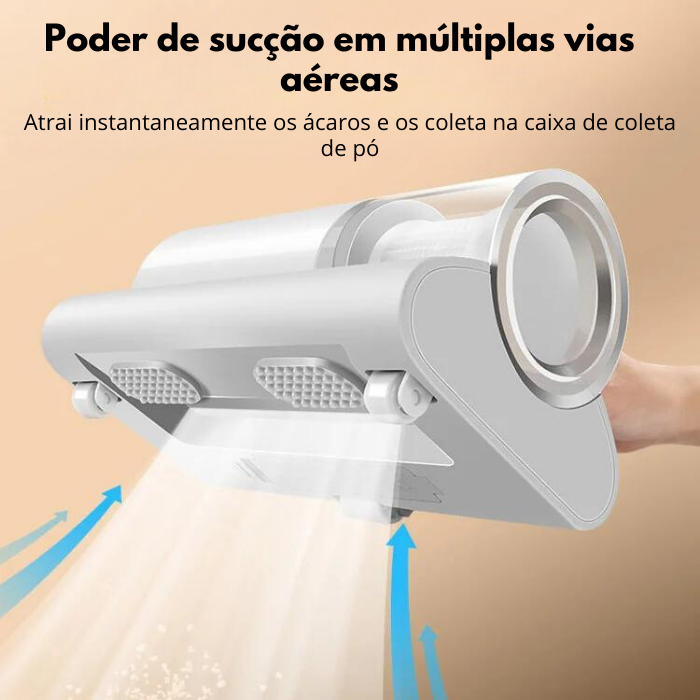 Aspirador de Pó e de remoção de ácaros e esterilização UV MAX